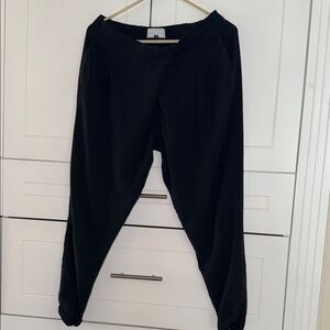 Kendall & Kylie Black Draped Pants